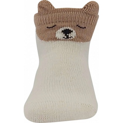 Kojenecké ponožky Boma Míšánek ABS medvědi smetanové Parametr- medvědi – Hledejceny.cz