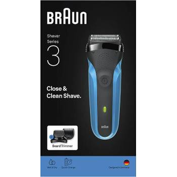 Braun Series 3 310BT černá/modrá