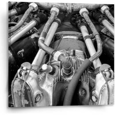 Sablio Obraz Motor - 110x110 cm