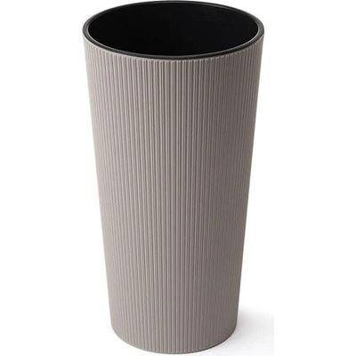 LAMELA, kvetináč LILIA JUMPER prúžok 25 x 46,5 cm, taupe
