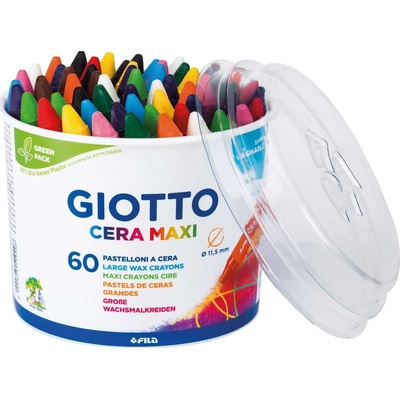 GIOTTO Cera Maxi Восъци Смес 60 бр (F519200)