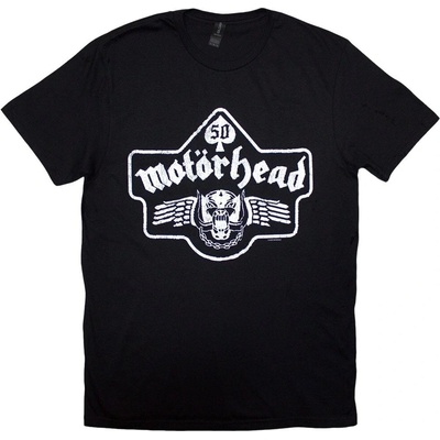 Motörhead 50 Years Ace Wings Emblem Black S Риза (MHEADTEE81MB01)