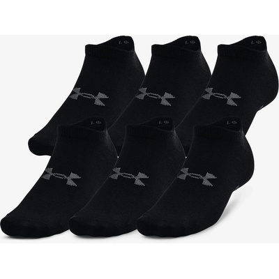 Under Armour UA Essential No Show 6pk-BLK