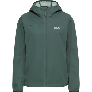 Jack Wolfskin Дамско софтшел яке Jack Wolfskin Women's Windhain 2 Hoody Softshell jacket - Sago Palm (103-3117-0213)