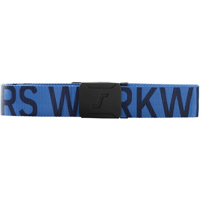 Snickers Workwear opasek s nápisem modrý Modrá