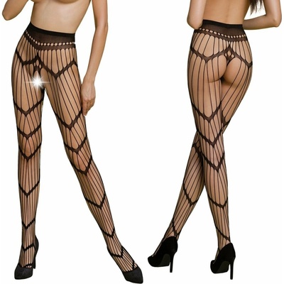 Passion - Eco Collection Bodystocking Eco S007 Black