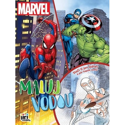 Maľuj vodou A4 Marvel