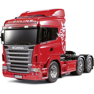 Tamiya RC Scania R620 6x4 Highline BS nenafarbený biela KIT 1:14