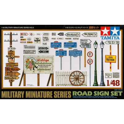 Tamiya Road Sign Set 1:48