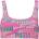 PUMA Бански костюм Puma Women's Scoop Neck Swimsuit - Pink Combo