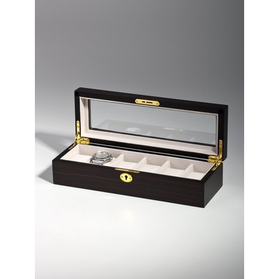 Rothenschild kazeta na hodinky 6 ebony RS-1087-6E