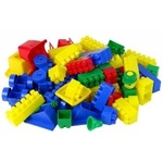 Hemar Coloured Construction Bricks K2 Medium