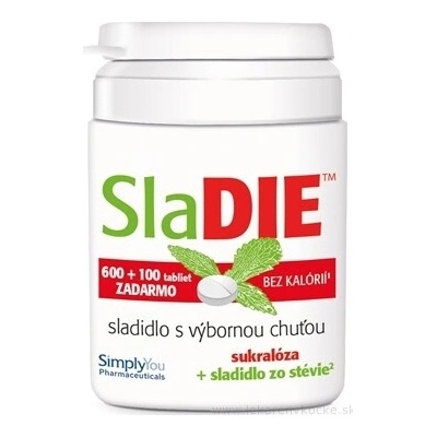 Simply You Pharmaceuticals a.s. SlaDIE 600 100 tbl