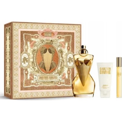 Jean Paul Gaultier Divine EDP 100 ml + EDP 10 ml + Balzám 75 ml dárková sada