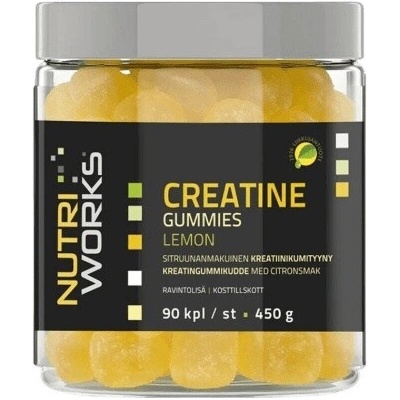 NutriWorks Creatine Gummies 90 želé bonbónů