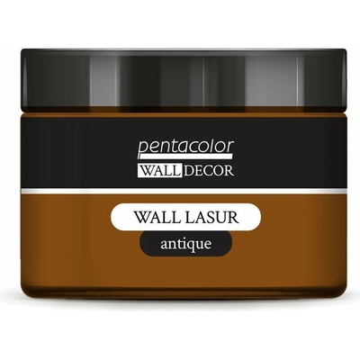 Pentart Wall Decor lazúra s antickým efektom 150 ml Svetlá hrdza