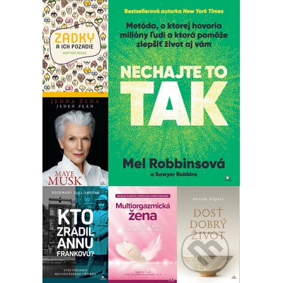 Nechajte to tak + ďalších 5 kníh - Mel Robbins