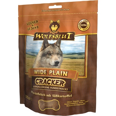 Wolfsblut Dog Cracker Wide Plain 225g