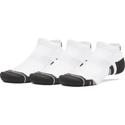 Under Armour Perf Tech 3pk Low White White Jet Gray
