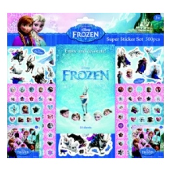 sada samolepková 500ks FROZENLedové království