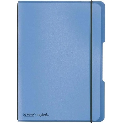 Herlitz sešit flex A5 čtverečkovaný PP modrý – Zbozi.Blesk.cz