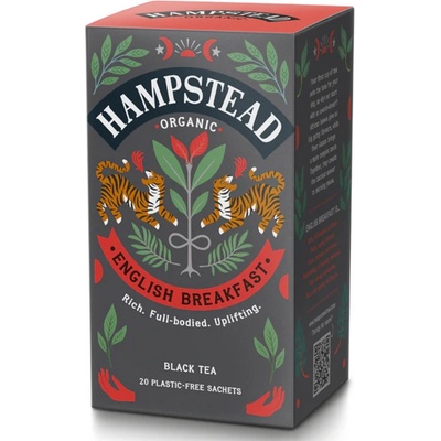 Hampstead Černý čaj English Breakfast bio 20 x 2 g
