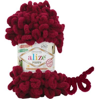 Alize Příze Puffy 987 cherry