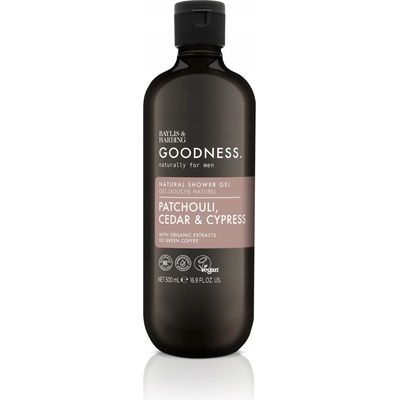 Baylis & Harding Goodness Patchouli Cedar & Cypress sprchový gél pre mužov 500 ml