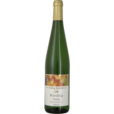 Mosel Riesling Schloss Koblenz Trocken 11,5% 0,75 l (holá láhev)