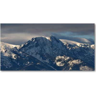 Foto obraz sklo tvrzené Gievont zima 100x50 cm