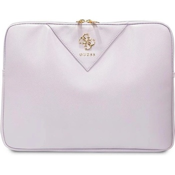 GUESS Guess Triangle 4G Калъф за лаптоп, 14", лилав