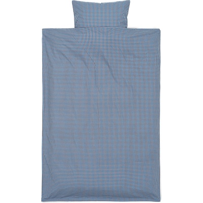 ferm LIVING Спално бельо за деца Check с калъфка за възглавница 40 x 45 cm 100 x 140 см синьо (1104264944)