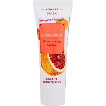 Korres Grapefruit Instant Brightening Mask озаряваща маска за лице 18 ml за жени