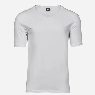 Tee Jays Stretch Slim fit tričko biele