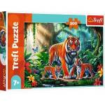 Trefl Puzzle 200 - Tiger Customs Trefl 13330