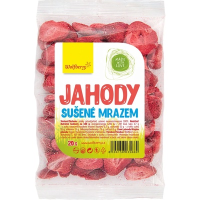 Wolfberry Jahody sušené mrazem 20 g – Zboží Dáma