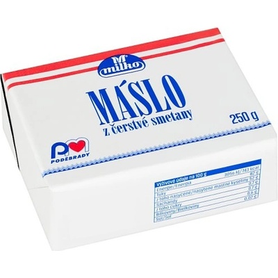 Milko Máslo 82% 250 g – Zboží Mobilmania