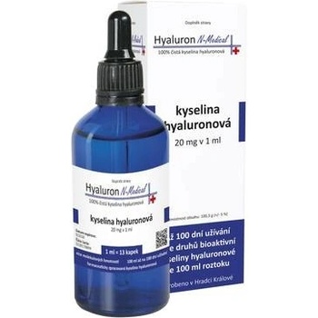 Modom Hyaluron N-Medical 100% kyselina hyaluronová 100 ml + DÁREK