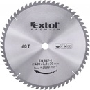 EXTOL PREMIUM Kotouč pilový s sk plátky, o 400x3,6x30mm, 60t 8803257