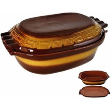 hrnec 6,0l římský glazovaná keramika 41x27cm