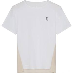On Фланелка с къс ръкав On Women's Short Sleeve Performance Running Top - White/Silver