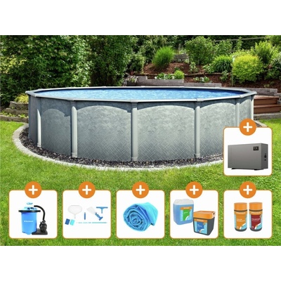 Steinbach Grande Pool Set Round Ø 549 x 135 cm - Пълен комплект Medium - 1 компл (011768)