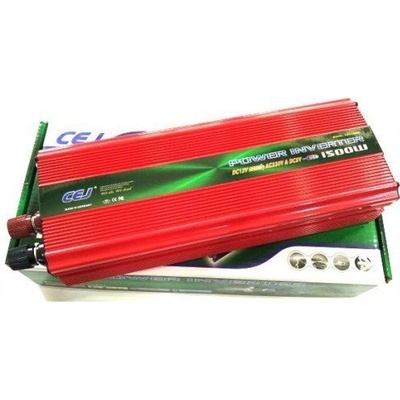 CEJ Висококачествен Инвертор на напрежение cej 12v или 24v - 220v 1500w (pi-cej1500)