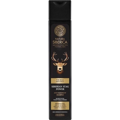 Natura Siberica Šampón na vlasy proti lupinám man Siberian Stag Power 250 ml