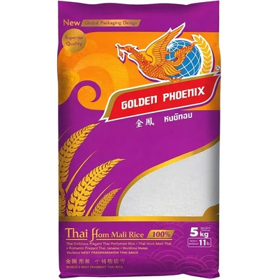 Golden Phoenix Thajská jazmínová Hom Mali ryža 5 kg