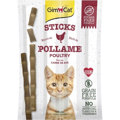 GimCat Sticks hydina 4 ks
