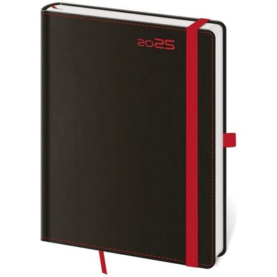 Helma B6 týždenný 2026 BLACK RED