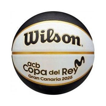 Wilson Баскетболна Топка Wilson Copa del Rey Бял 7 (Размер 7)