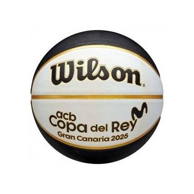 Wilson Баскетболна Топка Wilson Copa del Rey Бял 7 (Размер 7)