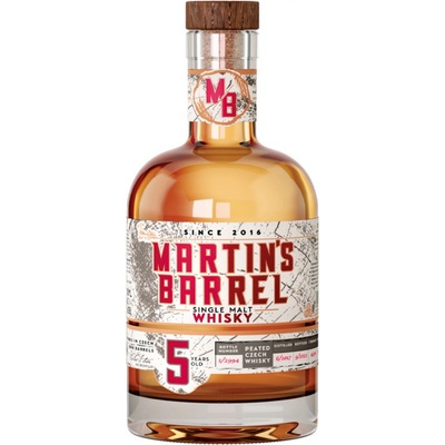 Martins Barrel 5yo 2022 43,3% 0,7 l (holá láhev)